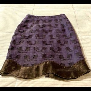 Navy blue midi skirt. Used, excellent condition.